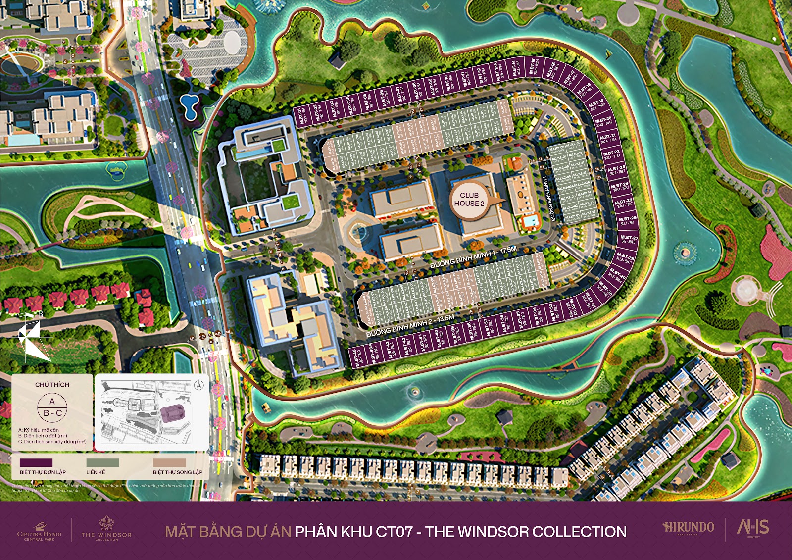 Phân khu CT07 The Windsor Collection
